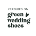 featured on green wedding shoes