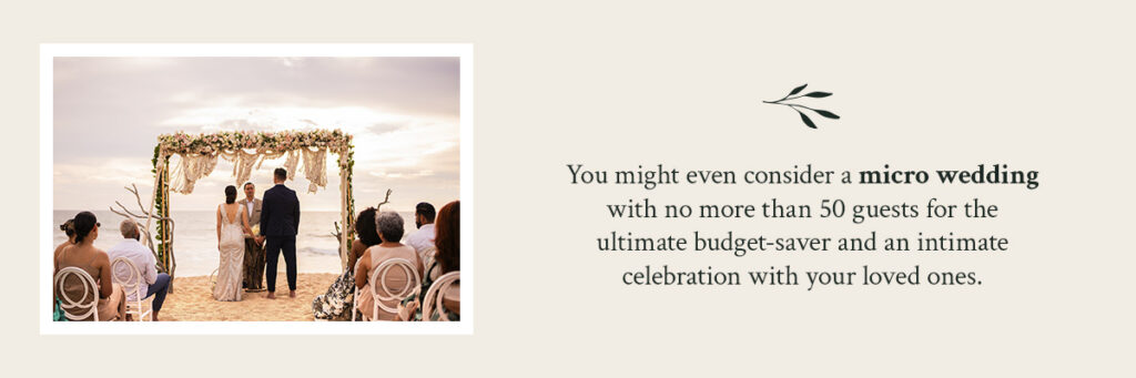 considering a micro wedding