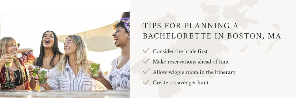 Tips for Planning a Bachelorette in Boston, MA