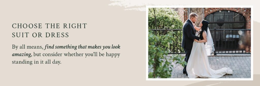Choose the Right Suit or Dress for your Wedding