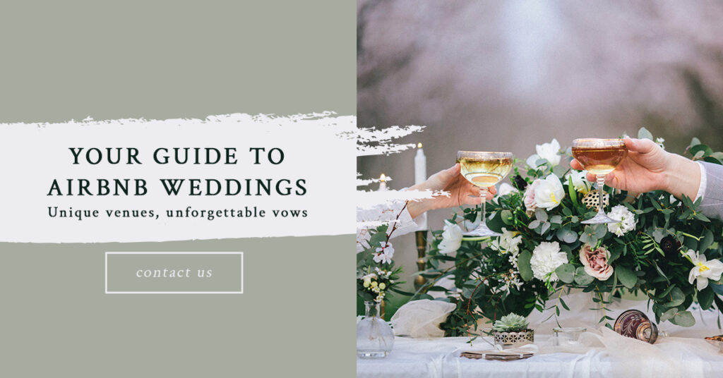 Your Guide to Airbnb Weddings