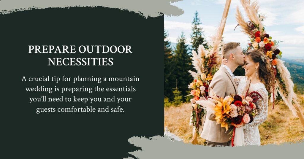 Tips for Planning a Mountain Wedding